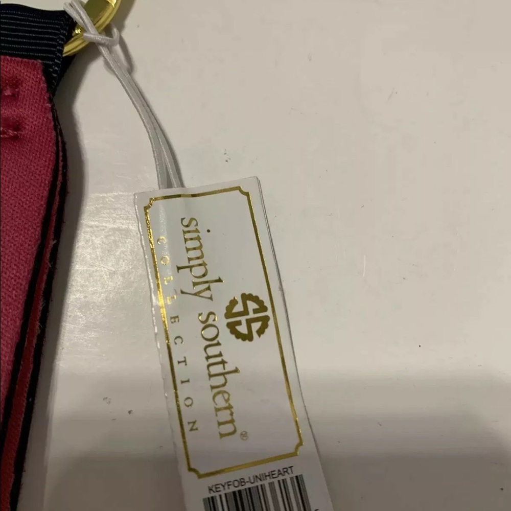 Simply Southern Preppy Unicorn Key Fob - Picture 4 of 8